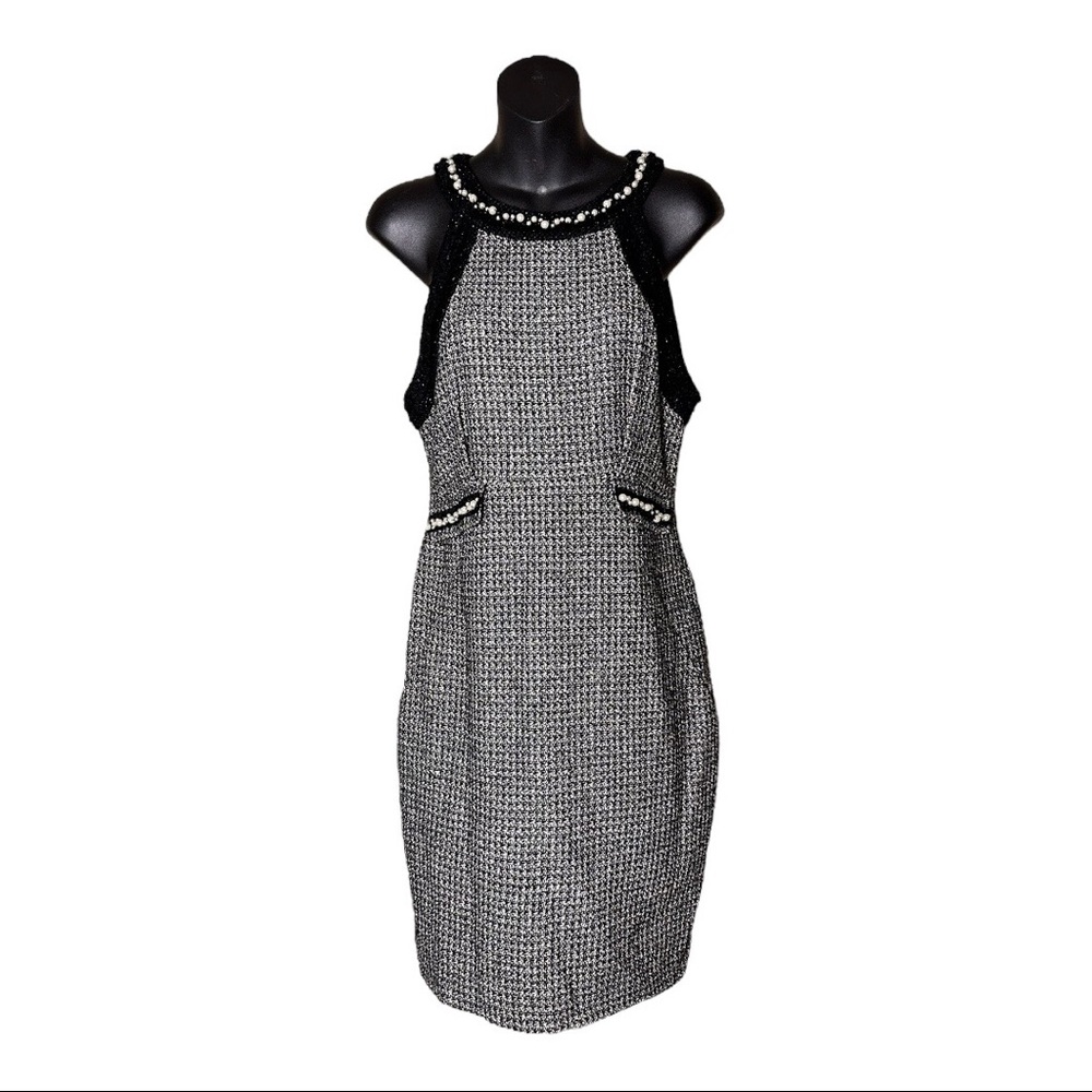 McGinn Tweed & Pearl Dress
